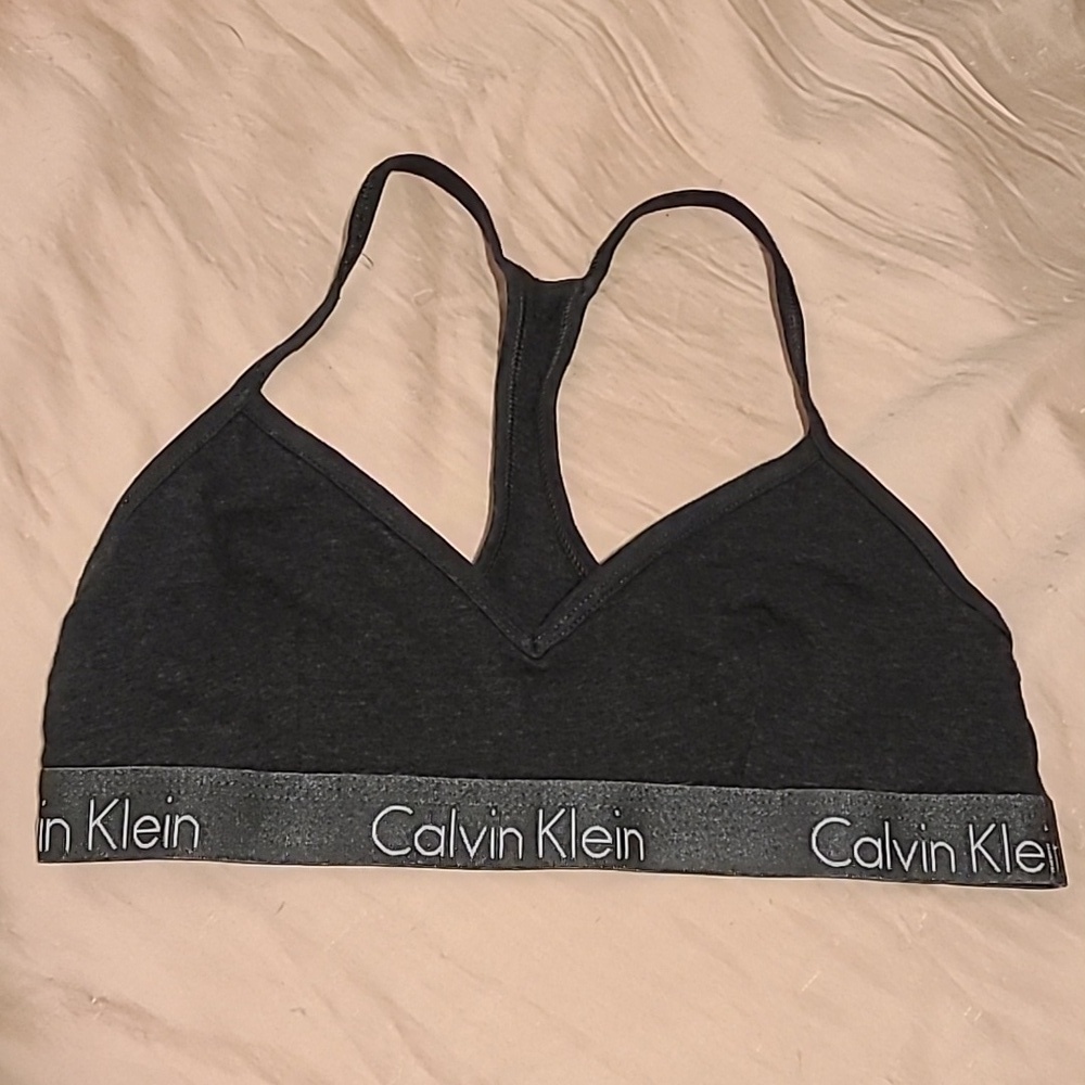 Calvin Klein Triangle Bra size Medium‎ - Picture 2 of 6